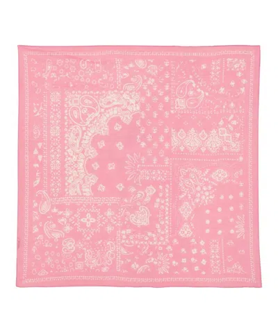 Hartford Women's Cotton Patchwork Scarf In Pink In Multi