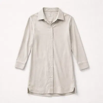 Hartford Women's Rilo Woven Dress In Beige In Metallic