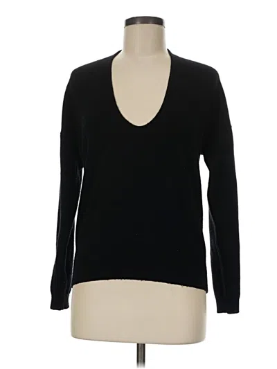 Pre-owned Hartford Wool Pullover Sweater In Black