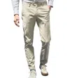 Hartford Woven Pant In Sand In Multi