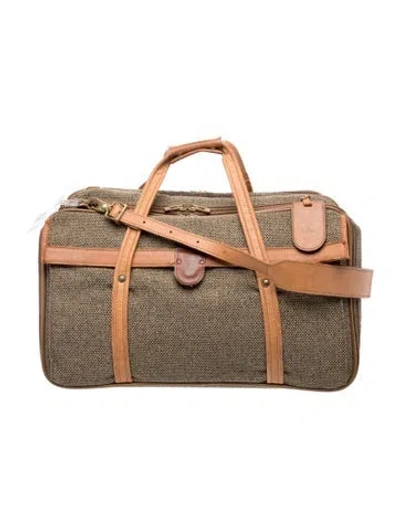 Pre-owned Hartmann Brown Tweed Carry-on