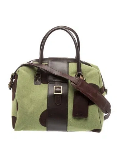 Pre-owned Hartmann Canvas Shoulder Bag In Multi
