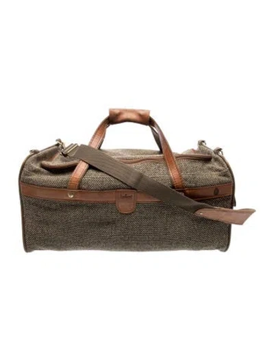 Pre-owned Hartmann Canvas Weekender Bag In Neutral