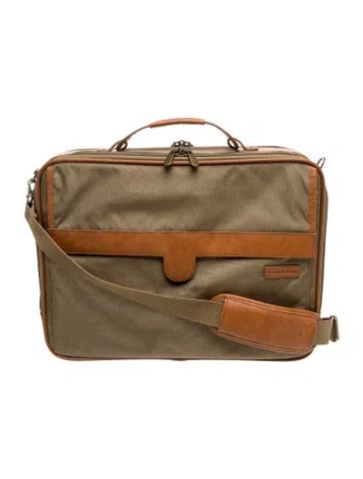 Pre-owned Hartmann Carry-on Luggage Bag In Brown