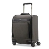 Hartmann Herringbone Deluxe Underseat Carry On Spinner In Black