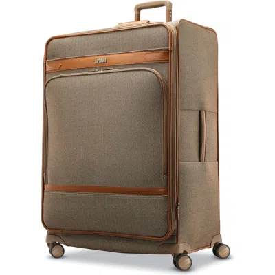 HARTMANN HARTMANN HERRINGBONE DELUXE EXTENDED JOURNEY EXPANDABLE 29" LARGE CHECKED SPINNER LUGGAGE
