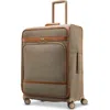 Hartmann Herringbone Deluxe Extended Journey Expandable Spinner In Brown