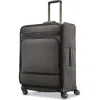 Hartmann Herringbone Deluxe Medium Journey Expandable Spinner In Black