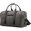 Hartmann Herringbone Deluxe Weekend Duffel In Black
