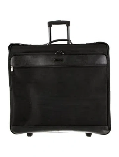Pre-owned Hartmann Mesh Suitcase In Black