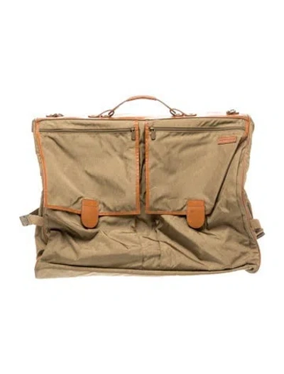 Pre-owned Hartmann Nylon Garment Bag In Neutral
