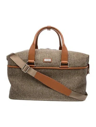 Pre-owned Hartmann Travel Duffle Bag In Neutral