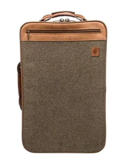Pre-owned Hartmann Travel Suitcase In Neutral