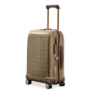 Hartmann Tweed Hs Extended Journey Global Carry On Spinner In Brown