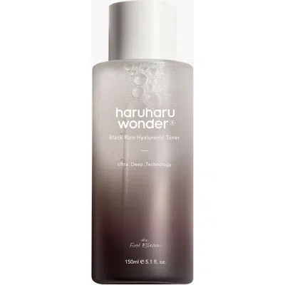 Haruharu Wonder Black Rice Hyaluronic Toner