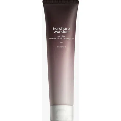 Haruharu Wonder Black Rice Moisture 5.5 Soft Cleansing Gel
