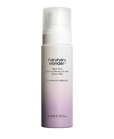 Haruharu Wonder Black Rice Probiotics Barrier 2% Nad+ Serum Mist In Transparent