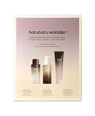 Haruharu Wonder Cleanse & Glow Set