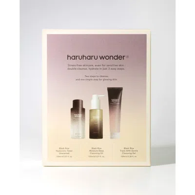 Haruharu Wonder Cleanse & Glow Set