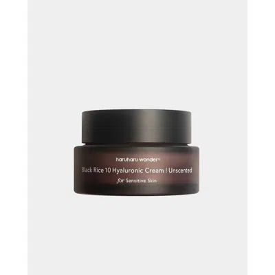Haruharu Wonder Unscented Black Rice 10 Hyaluronic Cream