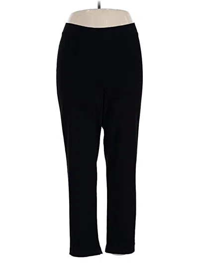 Pre-owned Harve Benard Active Pants In Black