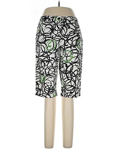 Pre-owned Harve Benard Active Pants In White