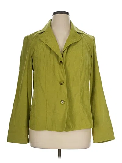 Pre-owned Harve Benard Blazer Jacket In Green