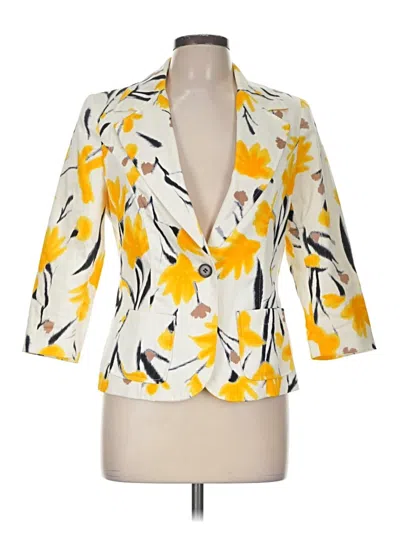 Pre-owned Harve Benard Blazer Jacket In Yellow