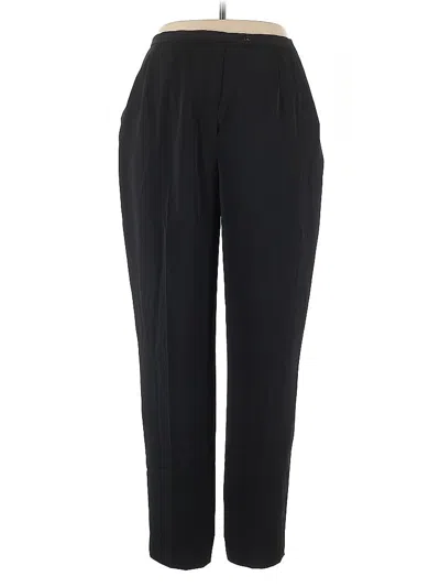 Pre-owned Harve Benard By Benard Holtzman Dress Pants In Black