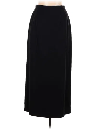 Pre-owned Harve Benard By Benard Holtzman Formal Skirt In Black
