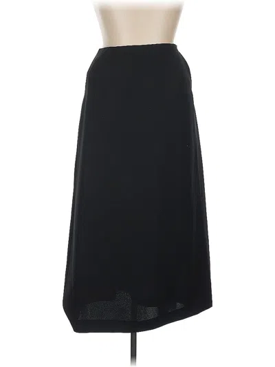 Pre-owned Harve Benard By Benard Holtzman Formal Skirt In Black