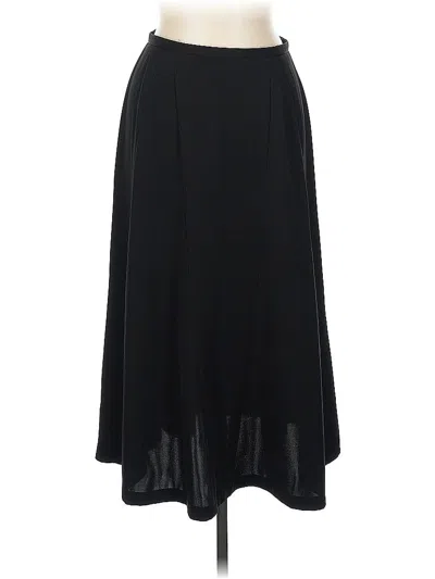 Pre-owned Harve Benard By Benard Holtzman Formal Skirt In Black