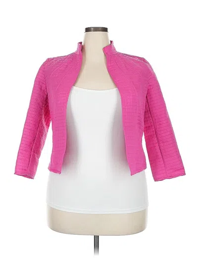 Pre-owned Harve Benard By Benard Holtzman Jacket In Pink