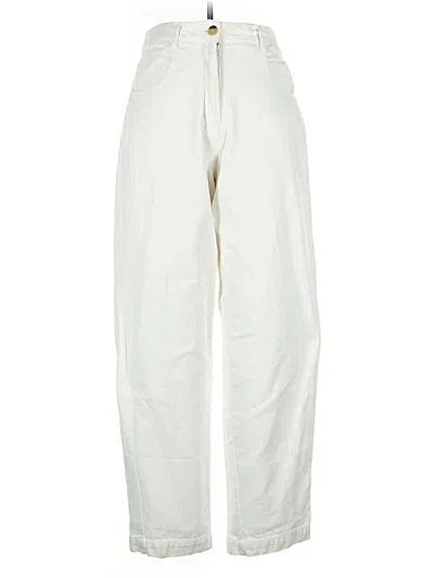 Pre-owned Harve Benard By Benard Holtzman Jeans In White