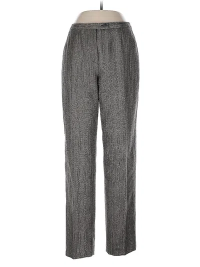Pre-owned Harve Benard By Benard Holtzman Wool Pants In Gray