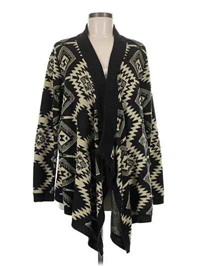 Pre-owned Harve Benard Cardigan Sweater In Black