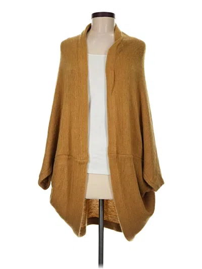 Pre-owned Harve Benard Cardigan Sweater In Gold