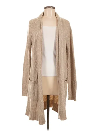 Pre-owned Harve Benard Cardigan Sweater In Tan