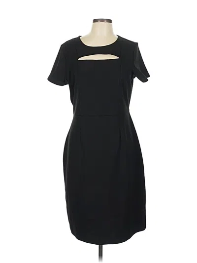 Pre-owned Harve Benard Casual Dress In Black