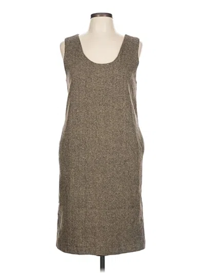 Pre-owned Harve Benard Casual Dress In Gray
