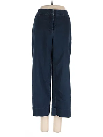 Pre-owned Harve Benard Casual Pants In Blue