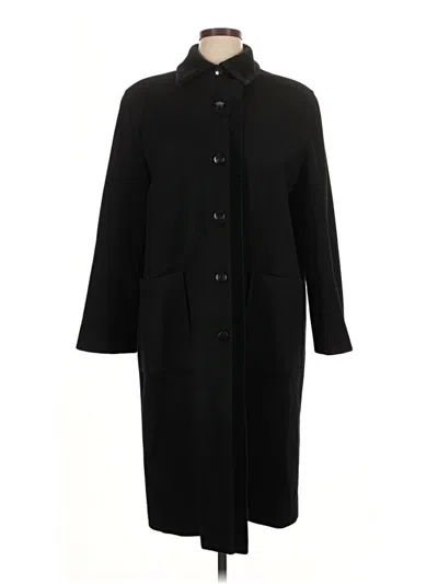 Pre-owned Harve Benard Coat In Black