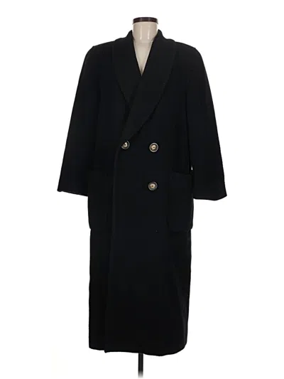 Pre-owned Harve Benard Coat In Black