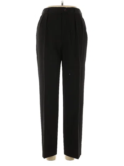 Pre-owned Harve Benard Dress Pants In Black