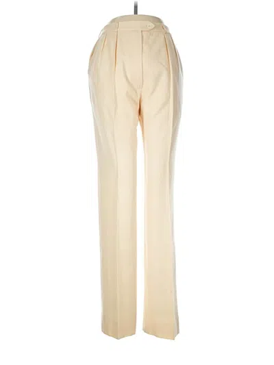 Pre-owned Harve Benard Dress Pants In Ivory