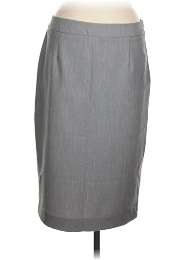 Pre-owned Harve Benard Formal Skirt In Gray