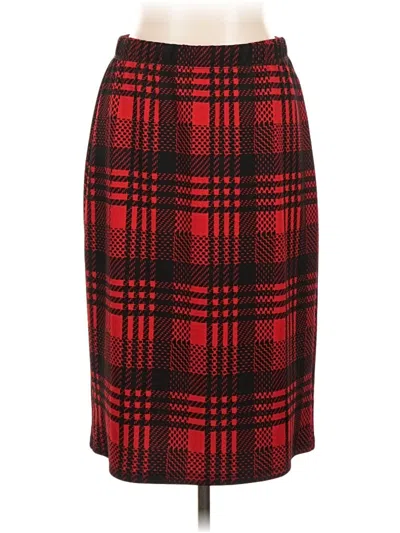Pre-owned Harve Benard Formal Skirt In Red