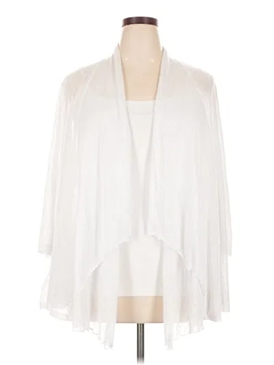 Pre-owned Harve Benard Kimono In White