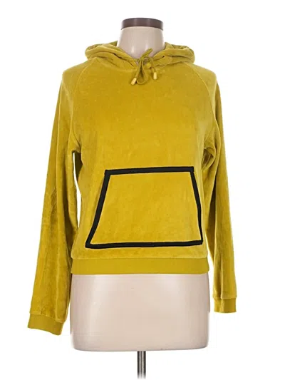 Pre-owned Harve Benard Pullover Hoodie In Yellow