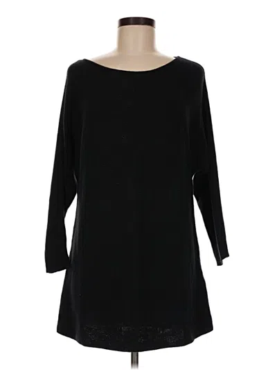 Pre-owned Harve Benard Pullover Sweater In Black
